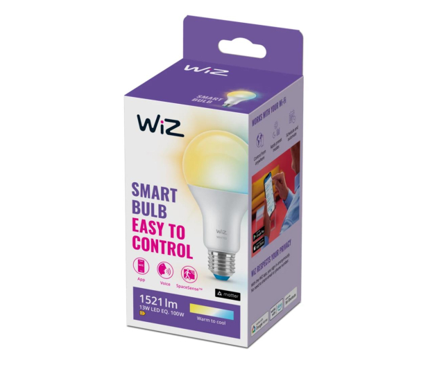 WiZ Wi-Fi BLE 100W A67 E27 927-65 TW 1PF/6 929002449602 - 1182631 - zdjęcie 2